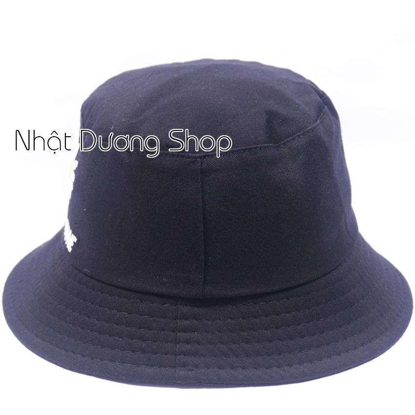 Mũ tai bèo, bucket họa tiết hoa cúc - Chất liệu Cotton cao cấp rất đẹp cho bé