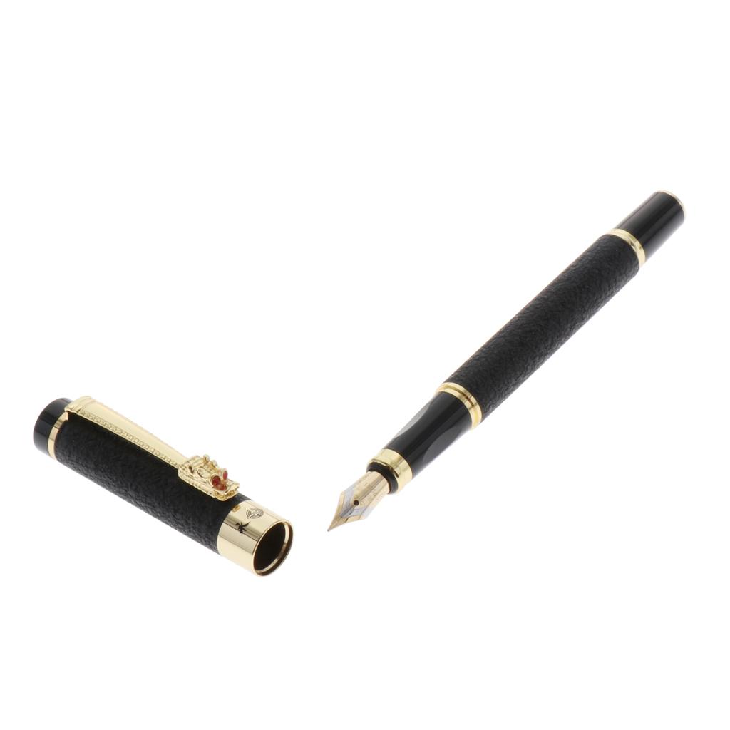 3Pcs Luxury Fountain Pen - BEST Fountain Pens Gift Set - Smooth Elegant Writing - Calligraphy - FREE Ink Refill Converter