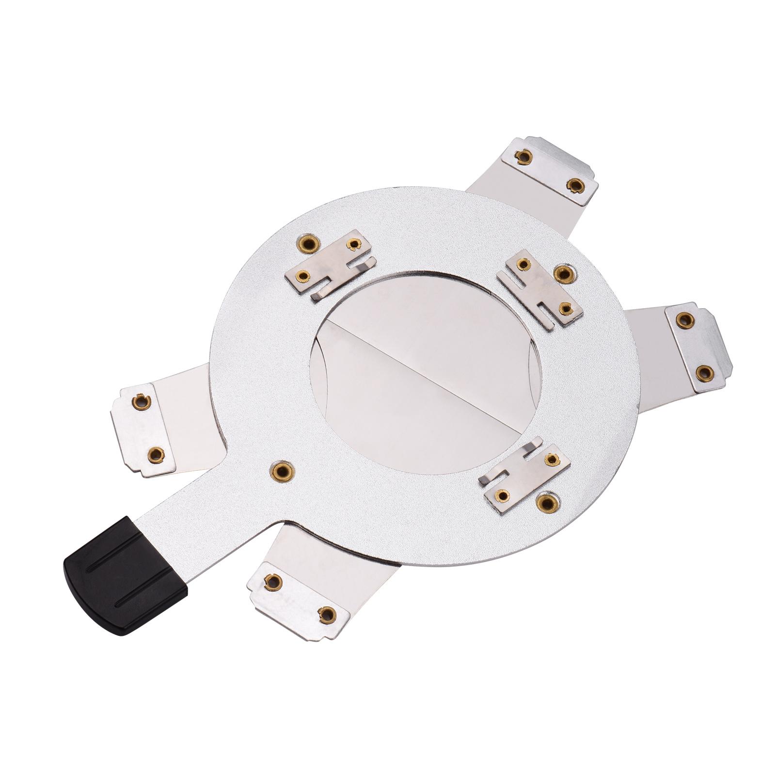 Metal Gobos Holder Geometric Pattern Design for Studio Strobe Optical Snoot Conical Focalize Condenser Photography