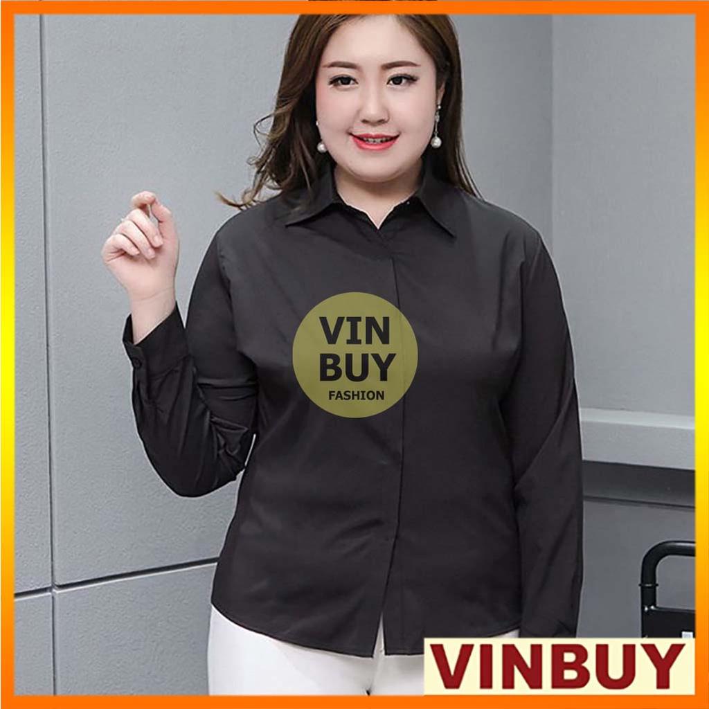 Sơ mi trắng bigsize nữ VINBUY