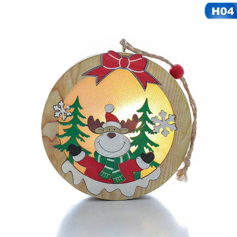 Ngôi Nhà Gỗ Treo Trang Trí Giáng Sinh