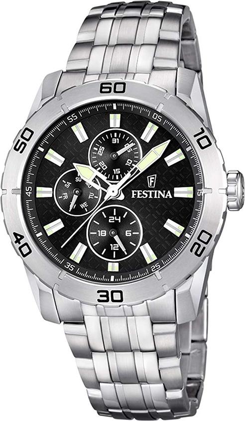 Đồng Hồ Nam Dây Kim Loại Festina F16606/4 (42mm)