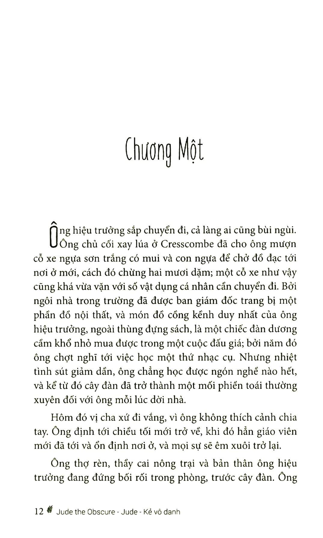 Sách JUDE - Kẻ Vô Danh