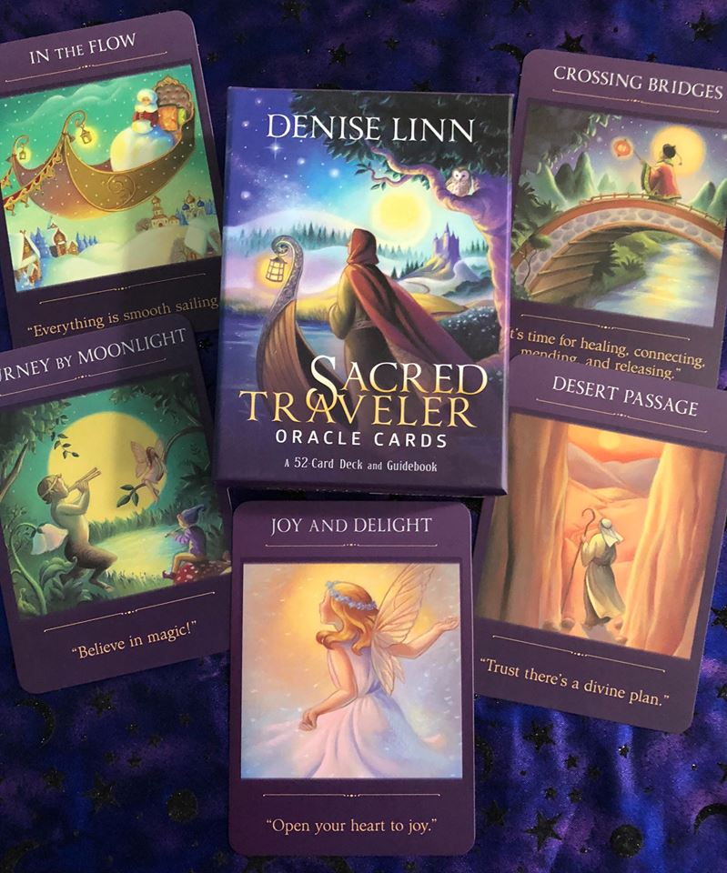 Bộ Tarot Sacred Traveler Oracle Bài Bói New