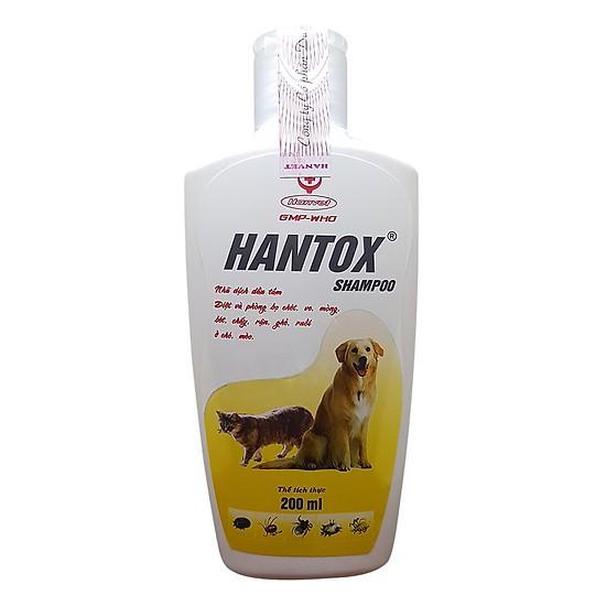 Sữa tắm trị rận cho mèo Hantox shampoo - 200ml