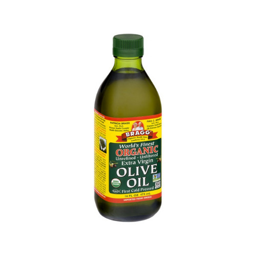 Dầu Olive Ép Lạnh Hữu Cơ Bragg 473ml - Extra Virgin Olive Bragg 473ml