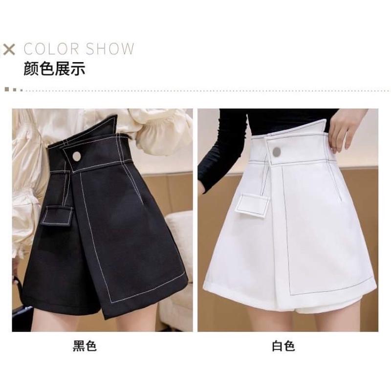 Sooc giả váy chỉ nổi, chân váy hot, giả váy chỉ trắng