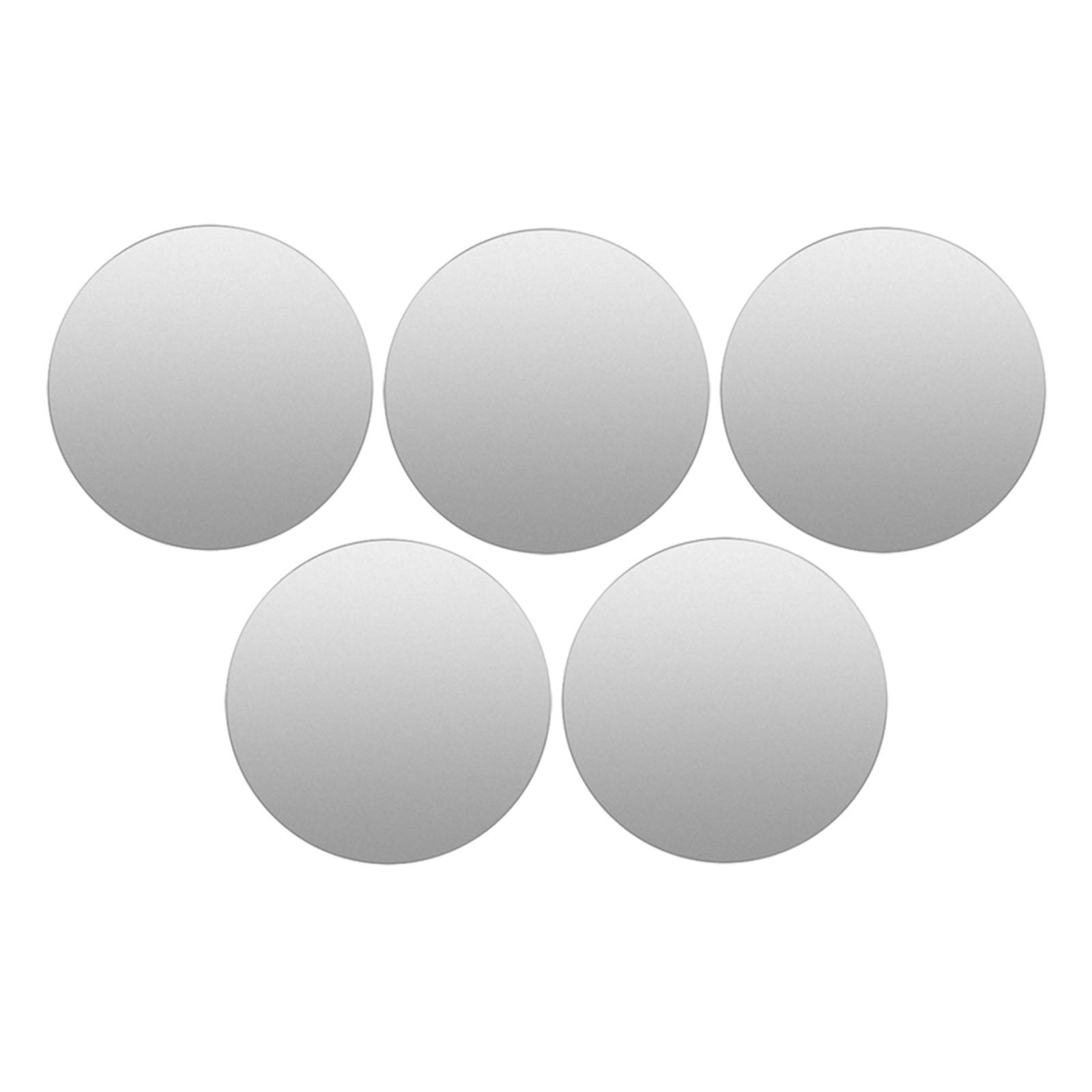 5X Universal  Aluminum Plate Sheet Sticker Mount Mobile Phone