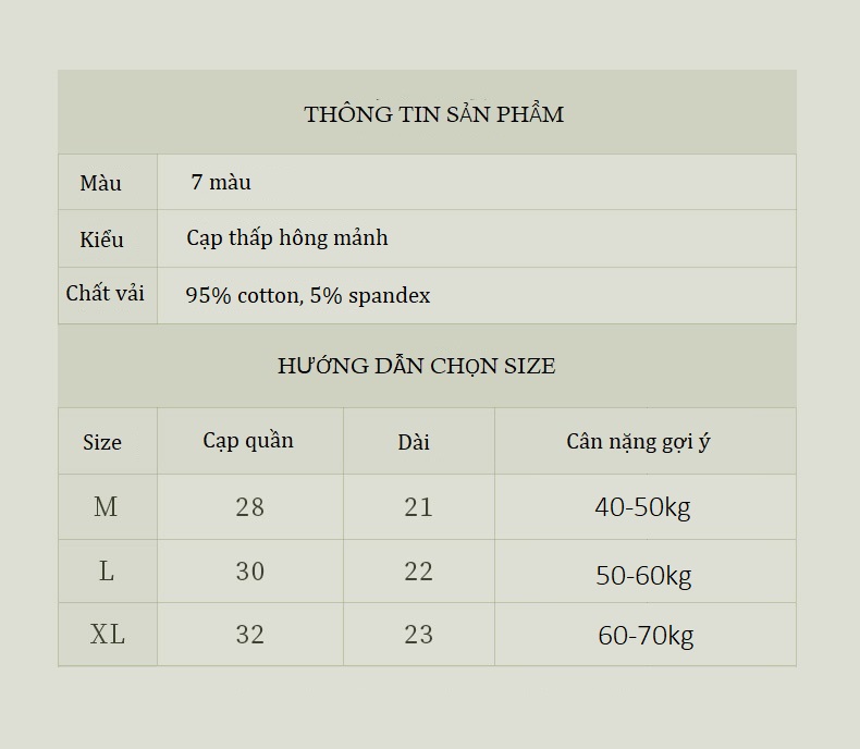 Quần Lót Nữ Cotton Mịn Kháng Khuẩn Phong Cách Nhật Bản P470