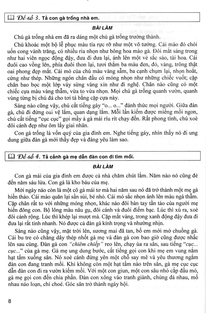 Những Bài Văn Đạt Điểm Cao Của Học Sinh Giỏi Lớp 4 (Dùng Chung Cho Các Bộ SGK Hiện Hành) _HA