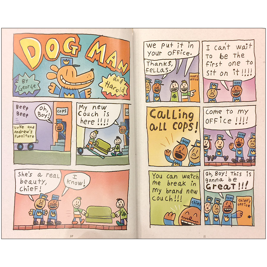 Dog Man The Epic Collection Boxed Set (Volume 1-4)