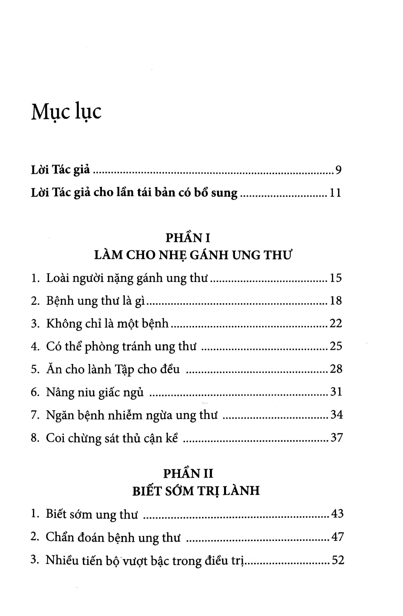 Cẩm Nang Phòng Trị Ung Thư