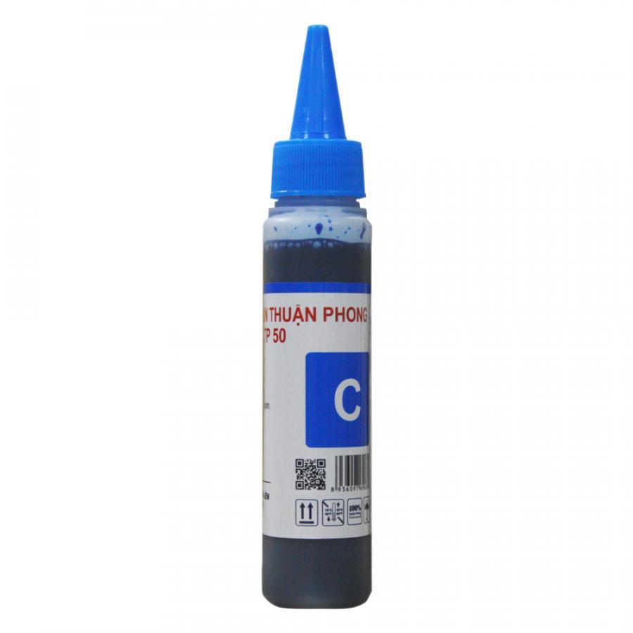 Bộ 4 Màu Mực in phun Thuận Phong TP50 (100ml) dùng cho máy in phun Epson, HP, Canon - Hàng Chính Hãng