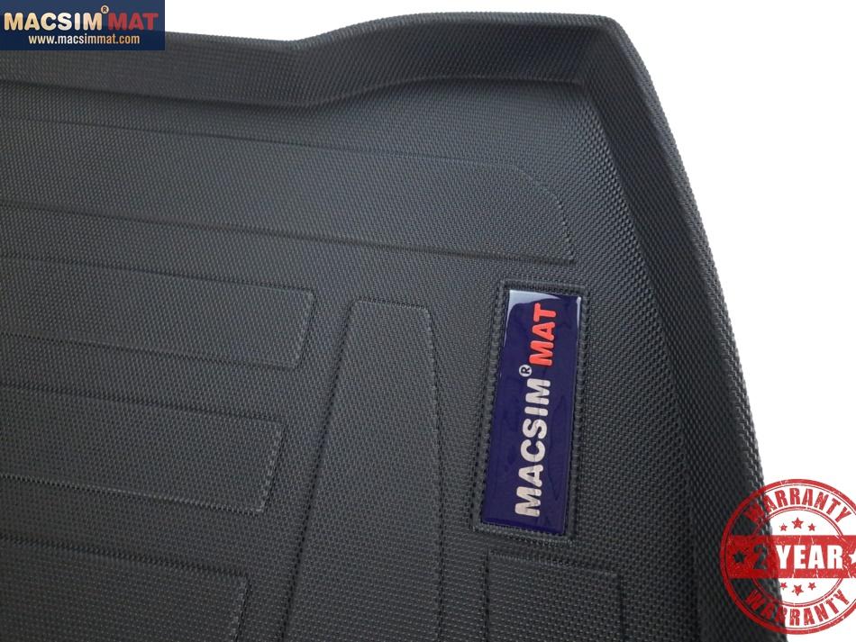 Hình ảnh Thảm lót cốp Toyota Yaris 2013-2017 nhãn hiệu Macsim chất liệu TPV cao cấp màu đen
