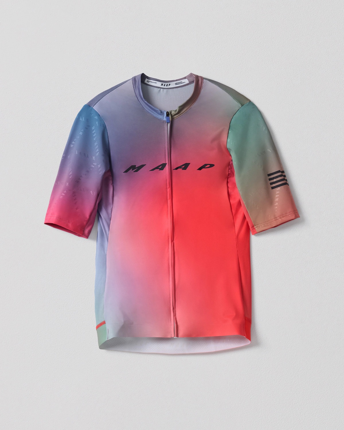 Áo Thể Thao Đạp Xe Nữ MAAP Women's Blurred Out Pro Hex Jersey 2.0 - Màu Red Mix - Size S