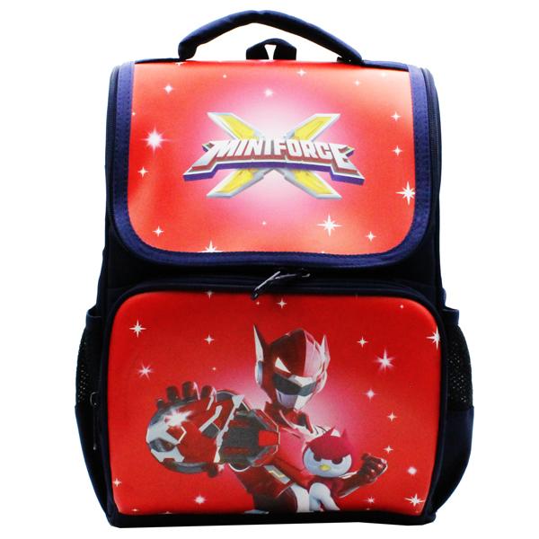 Cặp Chống Gù Bé Trai Size M - Miti C11072M-MIN2-NAV-RED - Miniforce