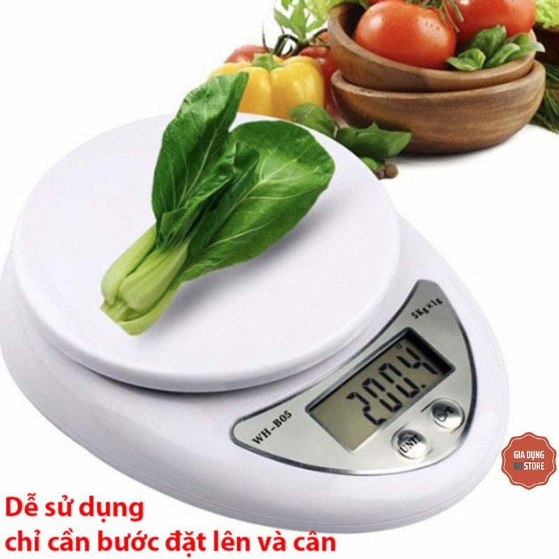 Cân Tiểu Ly 5 Kg Electronic Kitchen Scale – cân thực phẩm gia vị nhà bếp tiện dụng ( CÂN TIỂU LY )