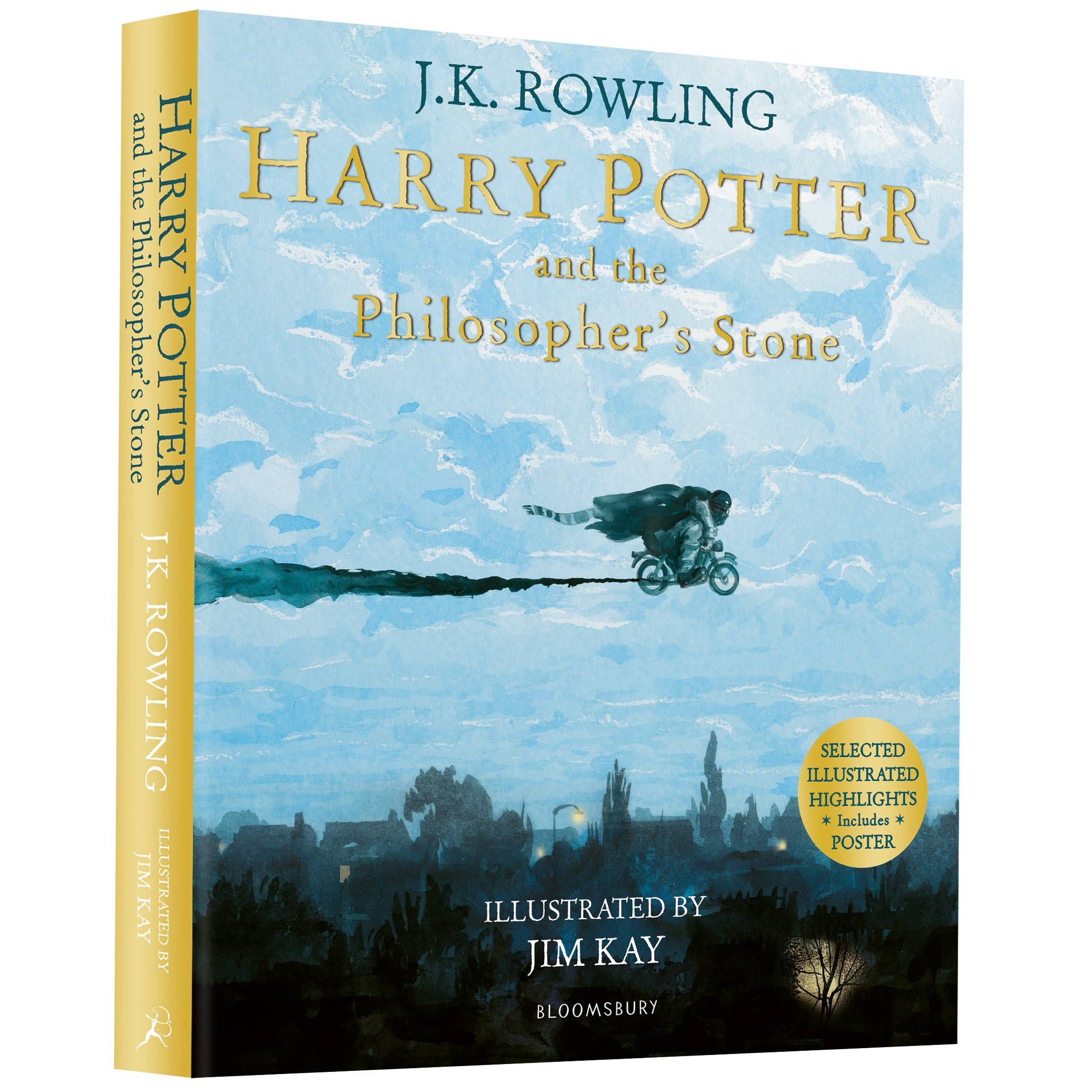 Hình ảnh Tiểu thuyết thiếu nhiên tiếng Anh: Harry Potter and the Philosopher's Stone - Illustrated Paperback (Jim Kay)