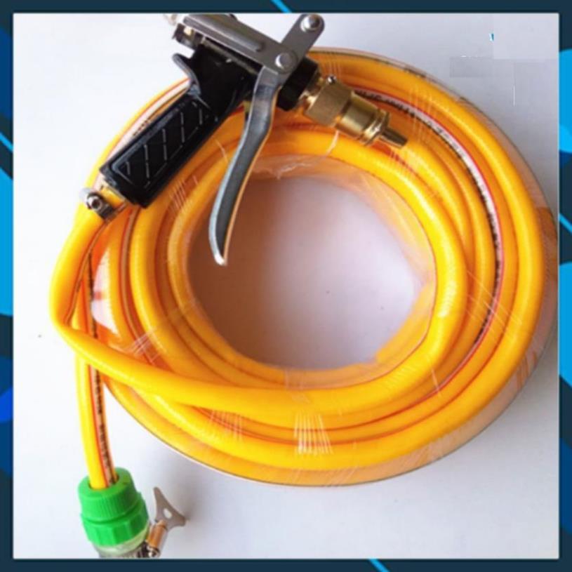 Vòi tưới cây rửa xe️️ Bộ dây và vòi xịt tăng áp lực nước loại 3m 206400