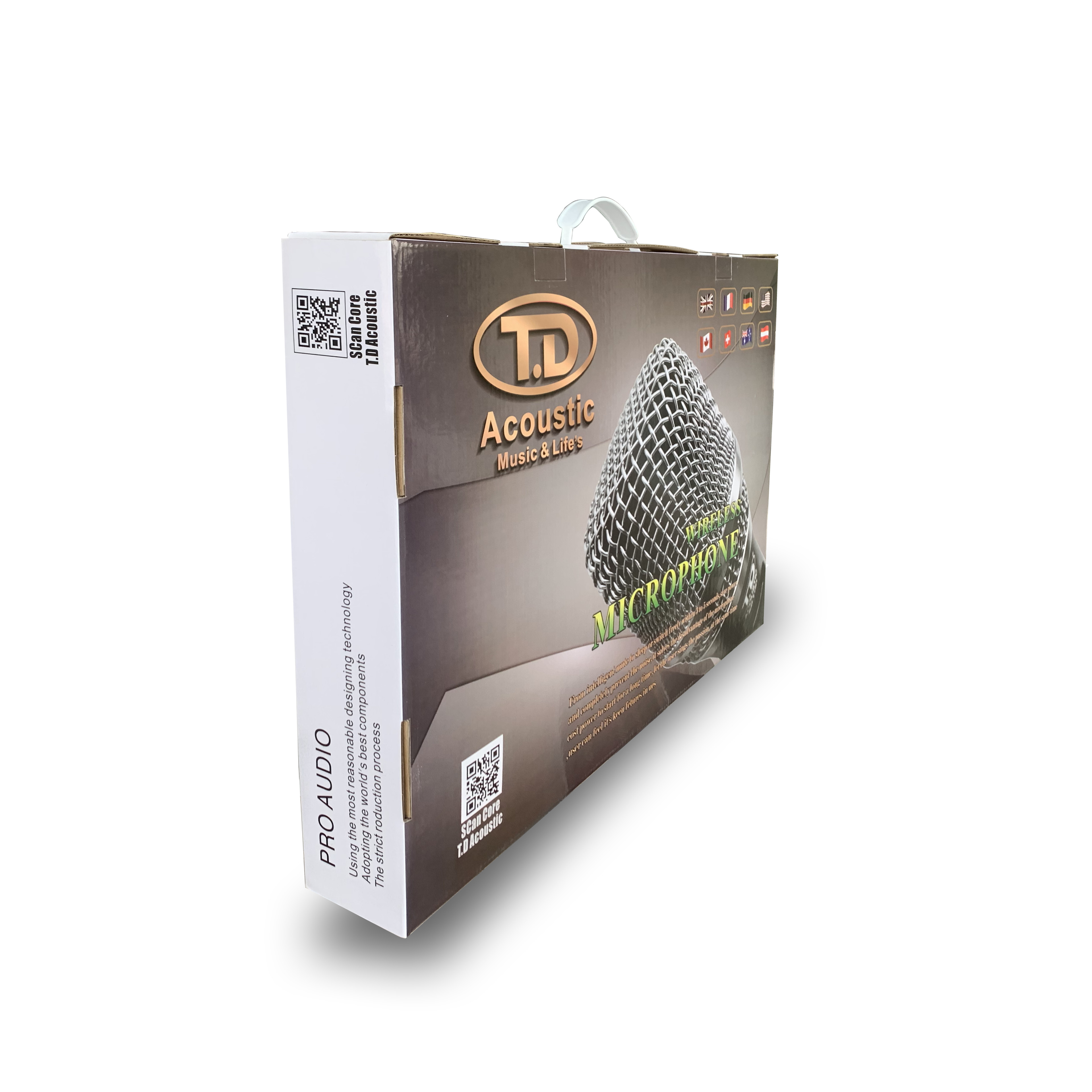 Micro không dây TD Acoustic M28 Luxury - Hàng Chính Hãng