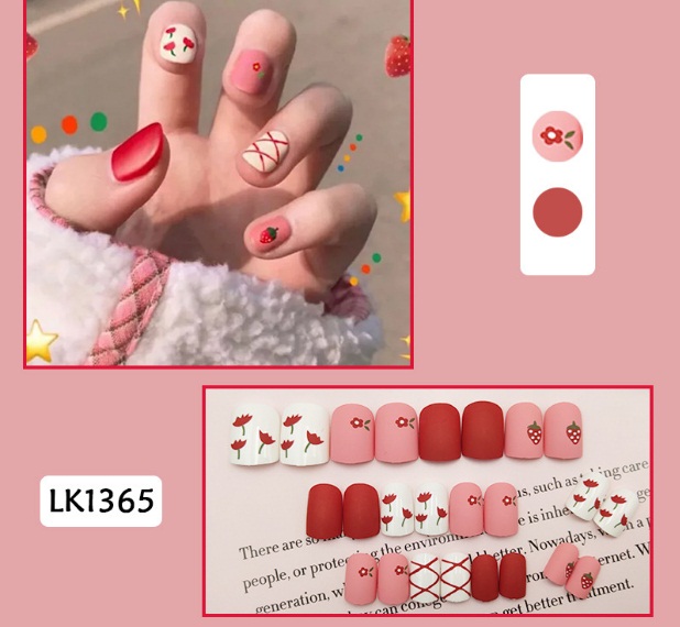 Bộ 24 móng tay giả LK1365