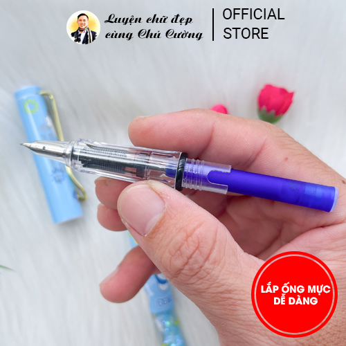 Bút Mực Xoá Được | Bút Mực chuyên dùng ống Mực Xoá | Bút Việt C88 mẫu Doremon