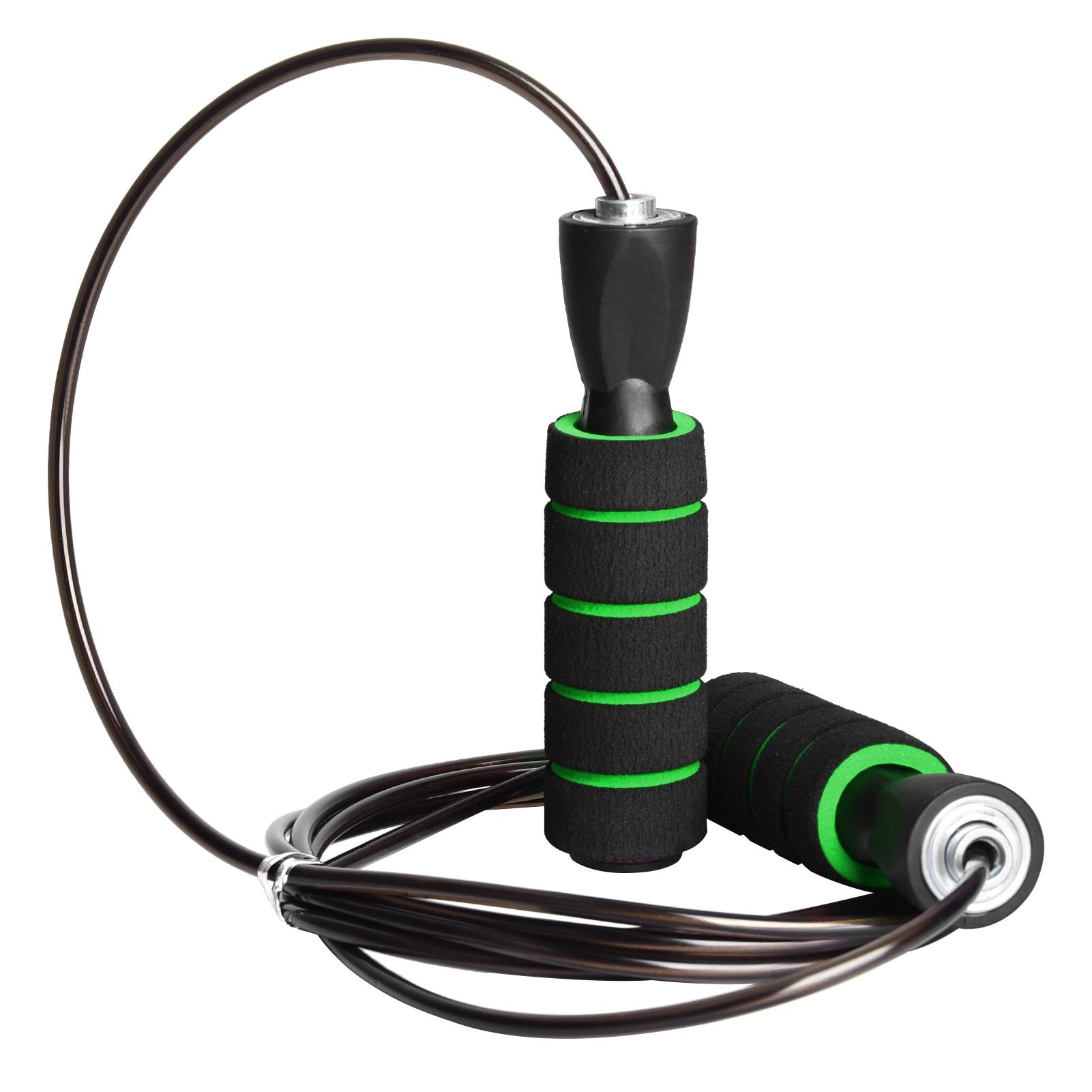 Dây nhảy có thể điều chỉnh, tay cầm thép cho nam nữ, trẻ em tập thể thao