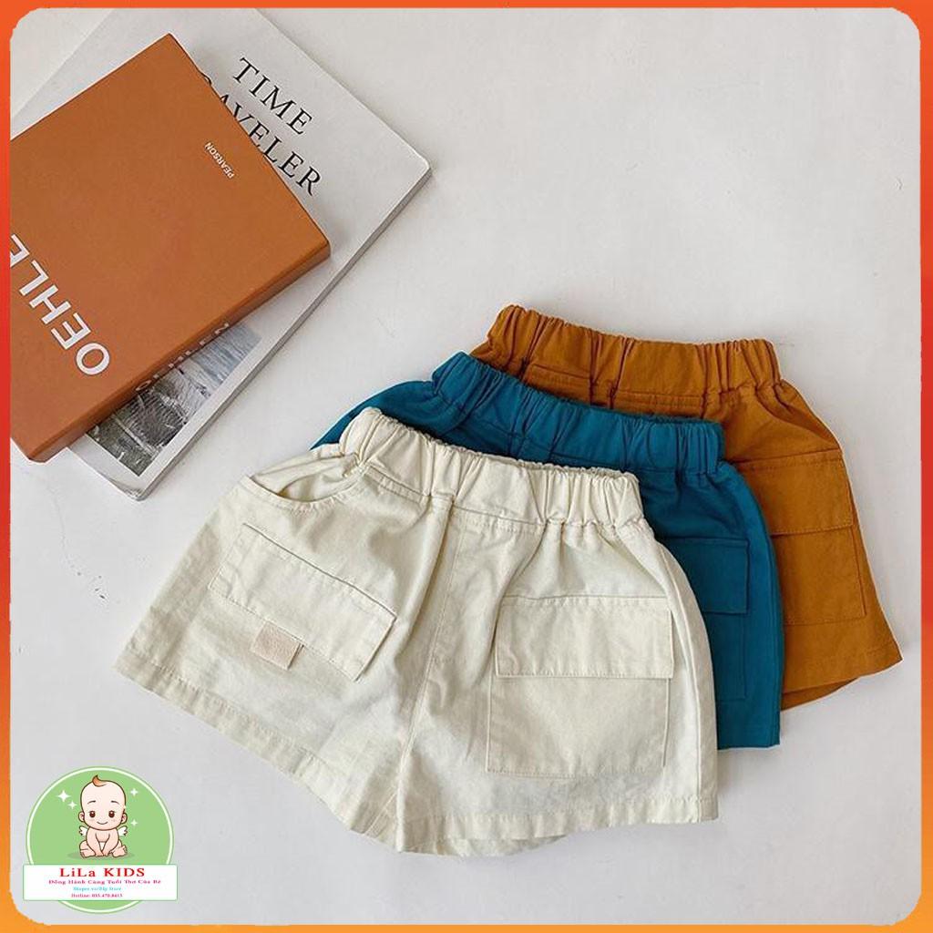 Quần Short Chất Kaki Cho Bé Mặc Mùa Hè Size 6-9kg - LILA KIDS