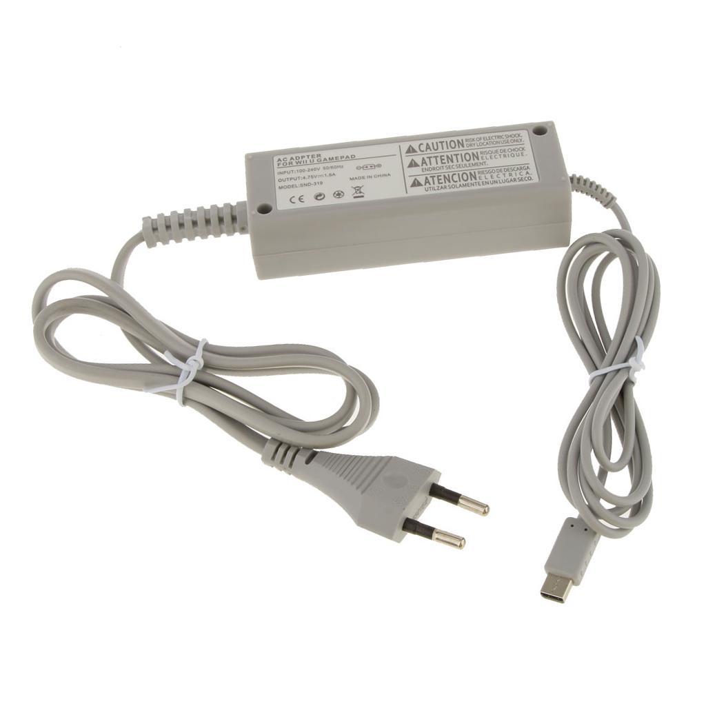 AC Power Adapter Compatible FOR Nintendo Wii U Gamepad