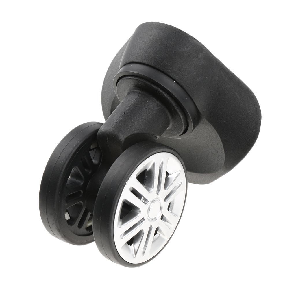 4 Pieces A58# Suitcase Luggage Wheels Replacement Swivel Mute Casters for