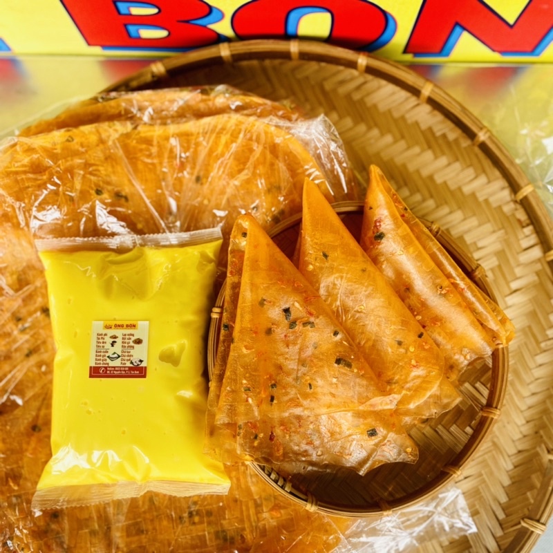 Combo Bánh Tráng Dẻo Tôm Bơ - Dẻo Tôm(500g)+(500g) Bơ Trứng