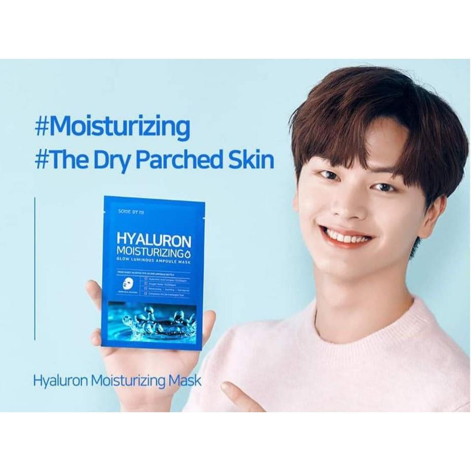 Mặt Nạ Cấp Nước Dưỡng Ẩm Da Some By Mi Hyaluron Moisturizing Mask Sheet 25g