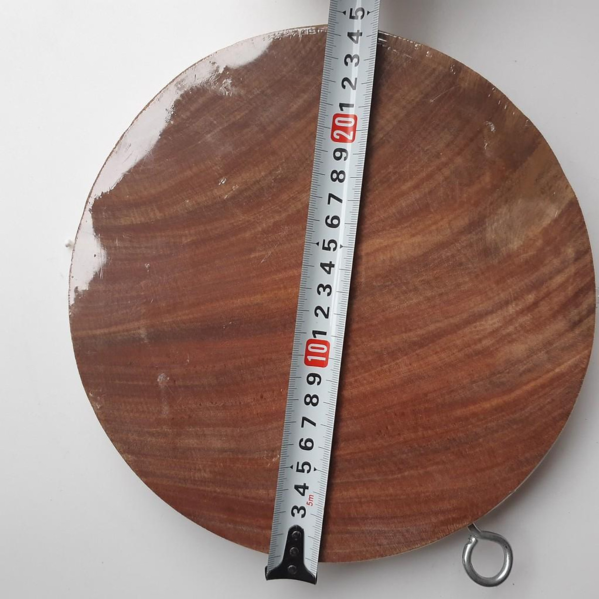 [Hàng chuẩn 100%] thớt gỗ nghiến đường kính 24cm dày 2,5cm