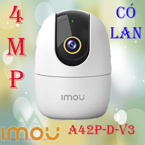 CAMERA IP WIFI IMOU IPC-A42P-D-- ( A42P -D-V3) (H265) - 4.0MP , HỒNG NGOẠI 10M