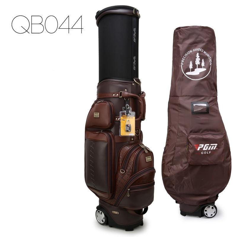 Túi Đựng Gậy Golf QB044- Đa năng có bánh xe full set nắp cứng