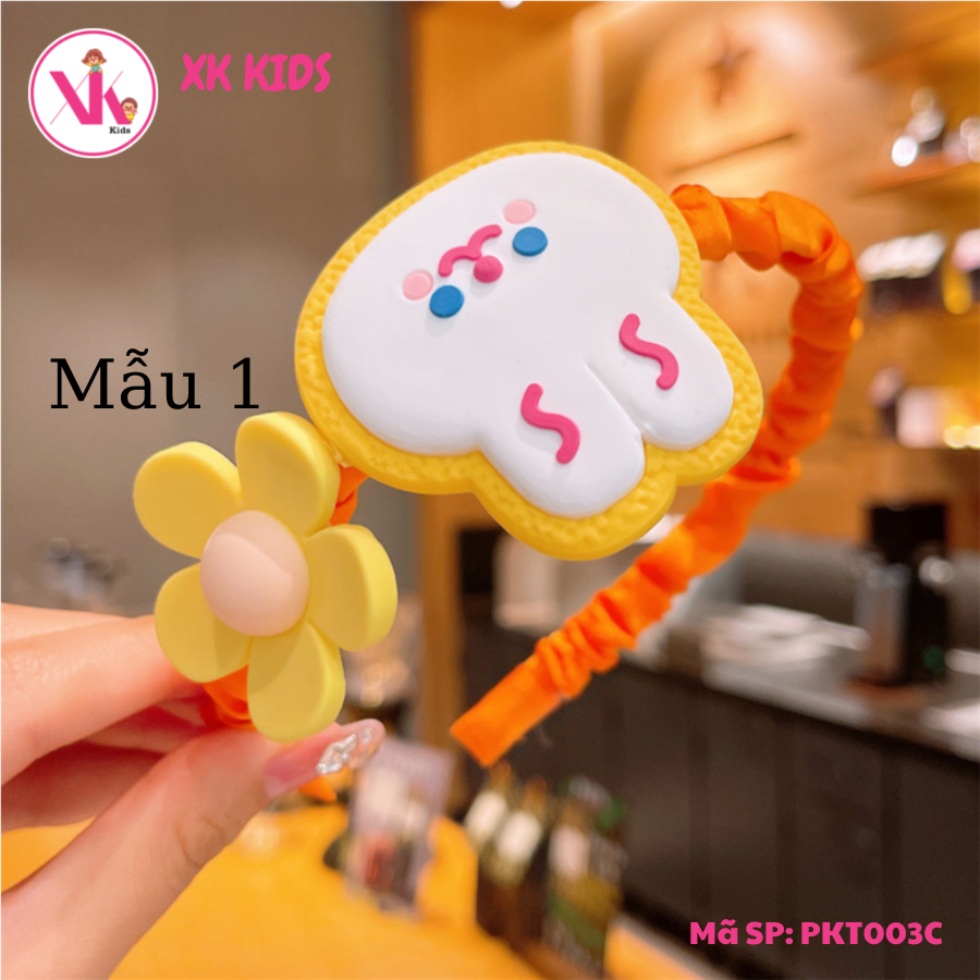 Bờm tóc bé gái nhiều hình kute nhiều màu PKT003C