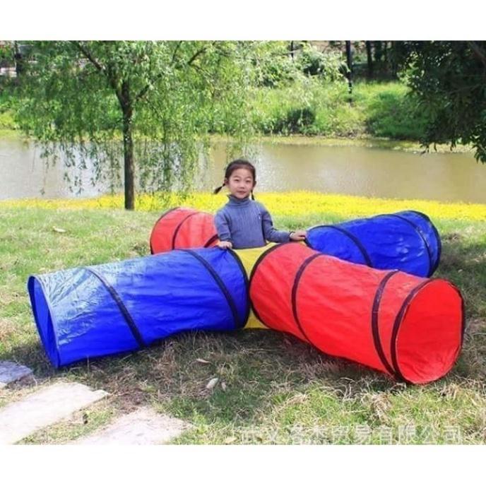 Đồ Chơi Vận Động - Ống Chui 4 Đầu