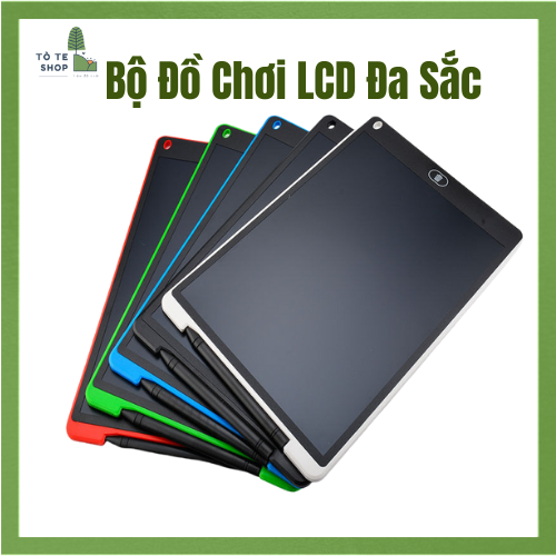 Bảng đồ chọa LCD 8.5 inch , bảng viết điện tử tự động xóa cho bé phát triển trí tuệ và sáng tạo hội họa