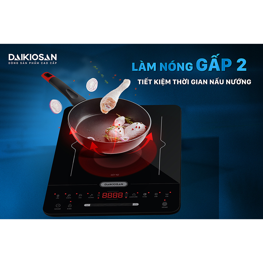 Bếp Từ Đơn Daikiosan DKT-100005 - Hàng Chính Hãng