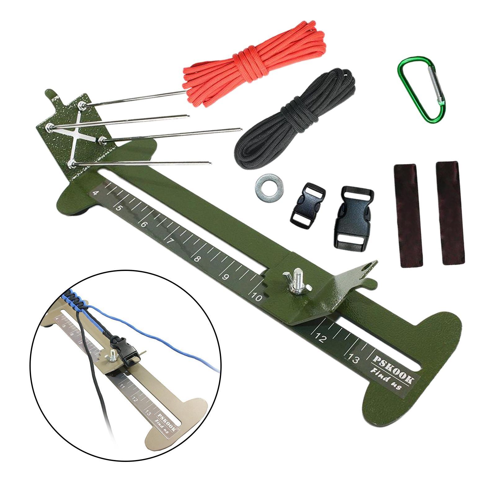 Bracelet Kit Wristband Braiding Knitting Weaving Green