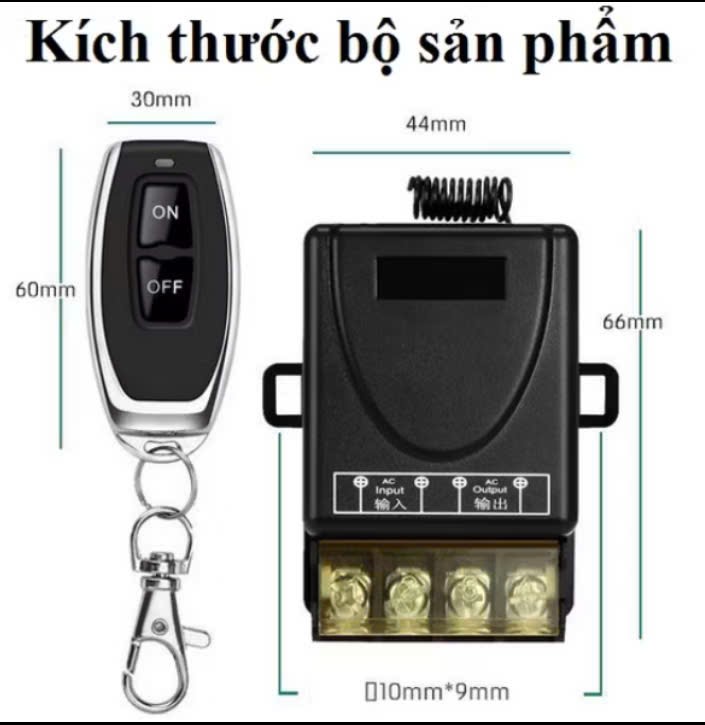 Bộ điều khiển bật tắt các thiết bị điện từ xa