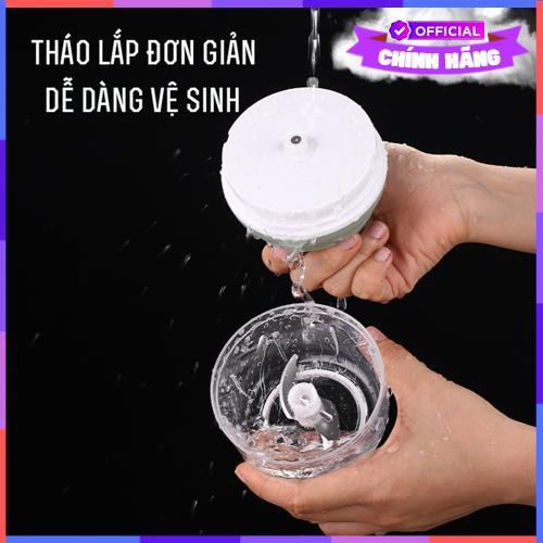 Máy Xay Mini Vouller Cầm Tay Ssgp Pin Sạc Công Suất 45W - Xay Thịt, Rau, Củ Quả Đa Năng 250Ml - Hàng Chính Hãng