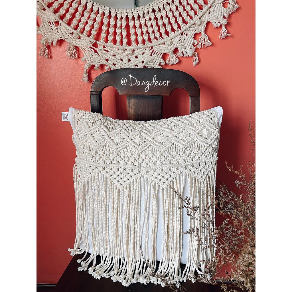 Bọc gối sofa phong cách boho, vintage nhiều kiểu