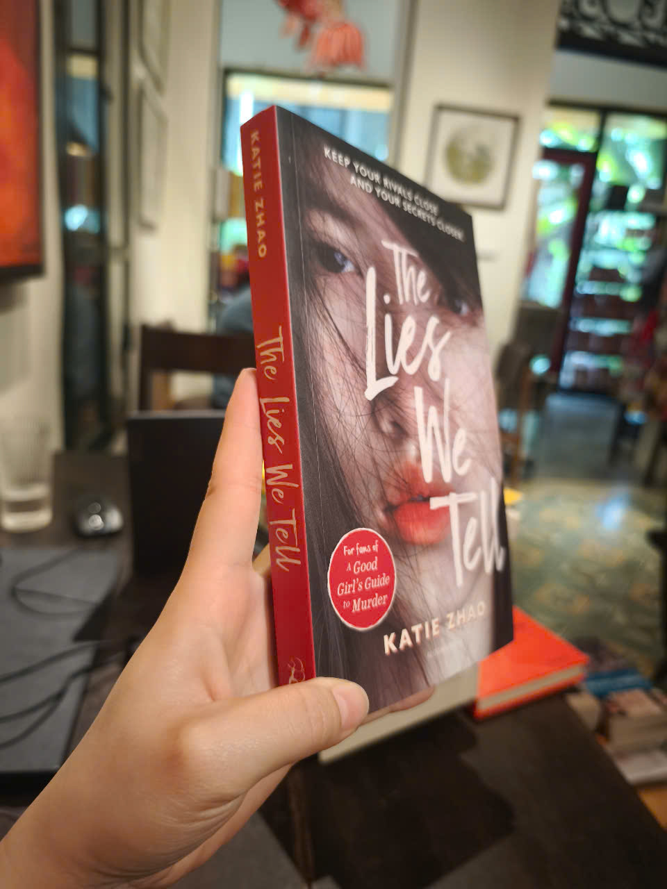 Sách - The Lies We Tell by Katie Zhao - Mystery / Thriller / Fiction in English