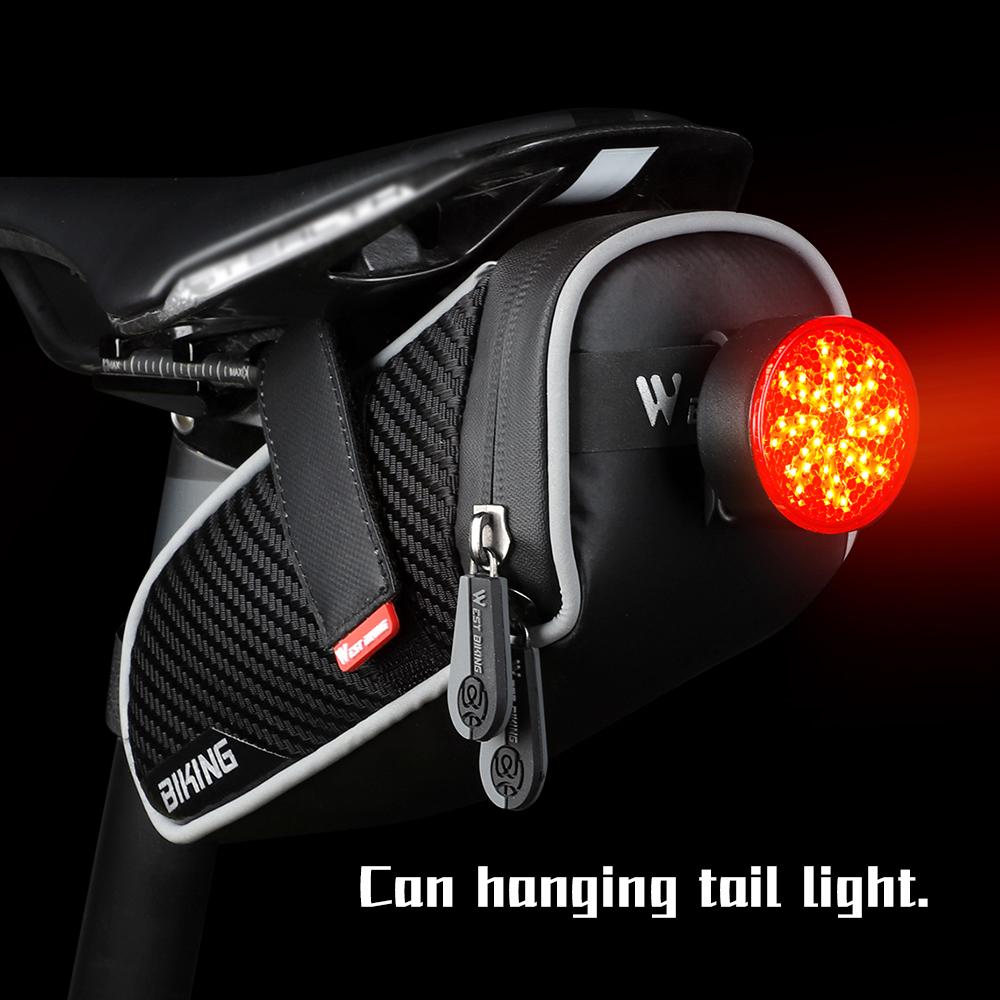 Túi đựng đồ đặt dưới yên xe đạp WEST BIKING Túi đựng đồ không thấm nước
