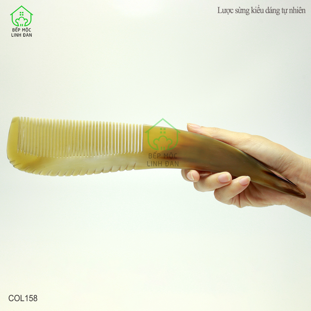 Lược Sừng Kiểu Dáng Tự Nhiên HAHANCO Mẫu Đặc Biệt