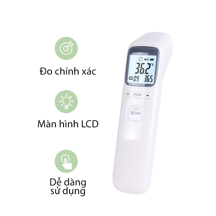 MÁY ĐO NHIỆT ĐỘ HỒNG NGOẠI, tiện lợi, dễ sử dụng - K1469