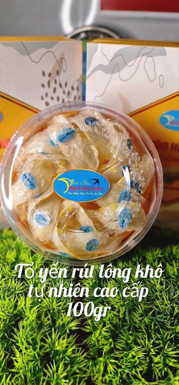 0cop 4 sao - Đặc sản Hồ Chí Minh -Tổ yến rút lông khô tự  nhiên cao cấp - 100gr