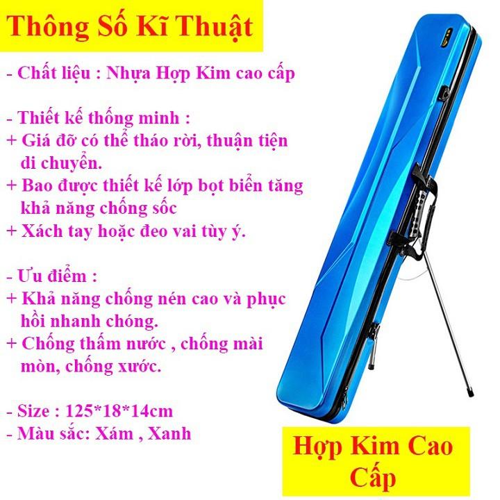 Bao Đựng Cần Câu Cá Nhựa Hợp Kim , ABS Chống Thấm Nước Bao Đựng Cần Câu Đài Cao Cấp TDC8