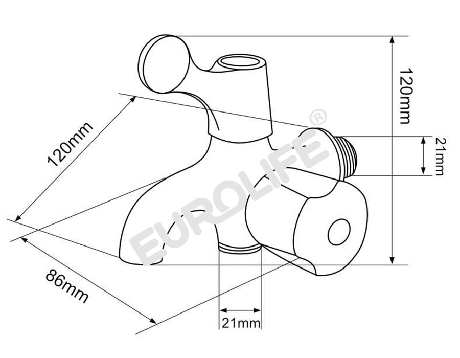 Củ sen lạnh Eurolife EL-111 (Trắng bạc)